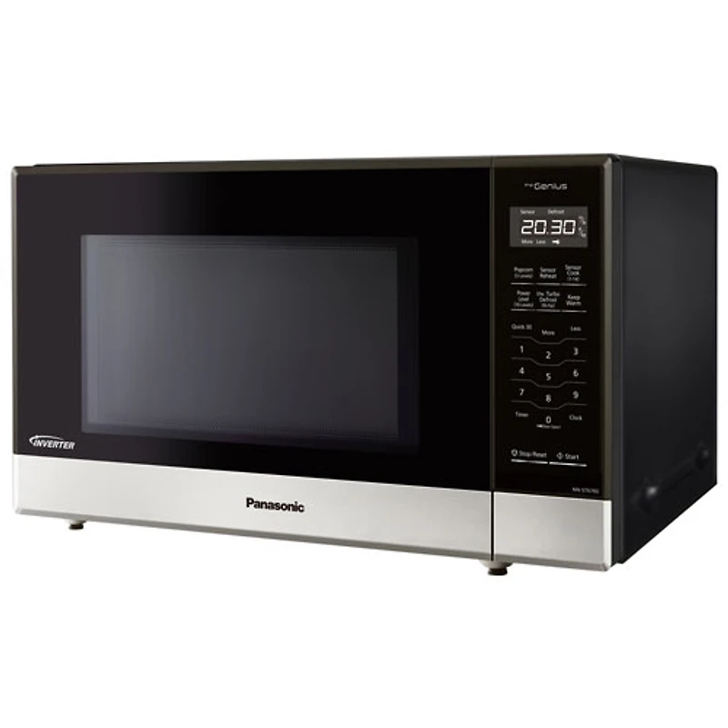 Four à micro-ondes Inverter de 1,2 pi³ Genius de Panasonic (NNST676SC) - Argenté