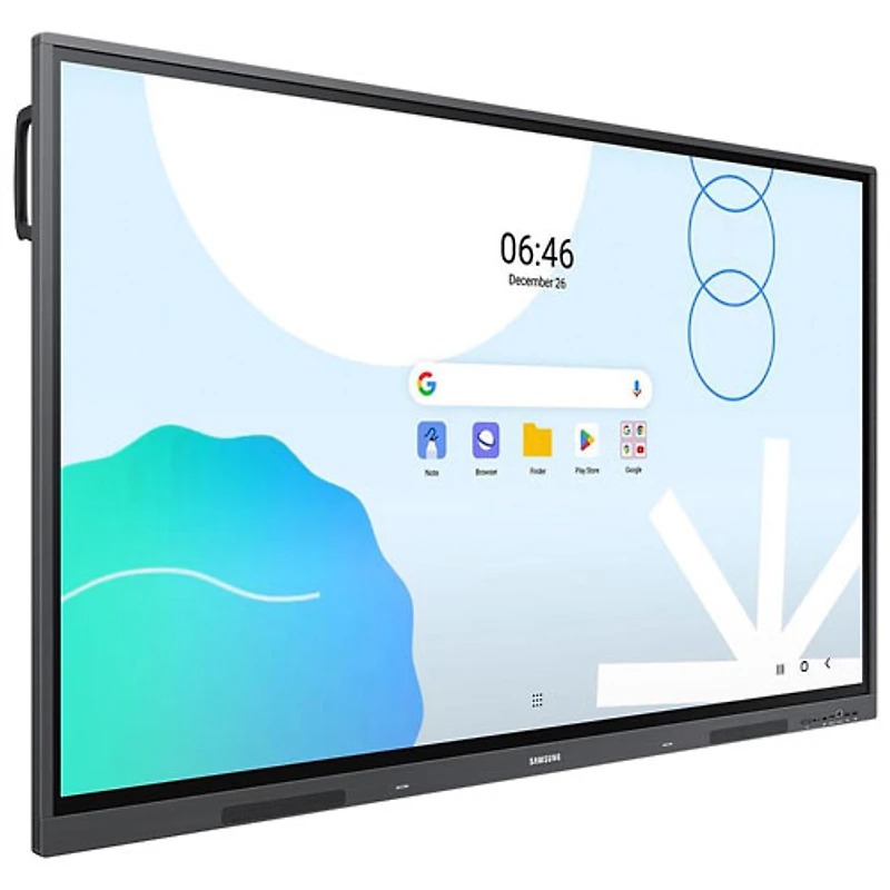 Écran interactif Android UHD 4K de 75 po WAD de Samsung (LH75WADWLGCXZA) - Gris cosmique