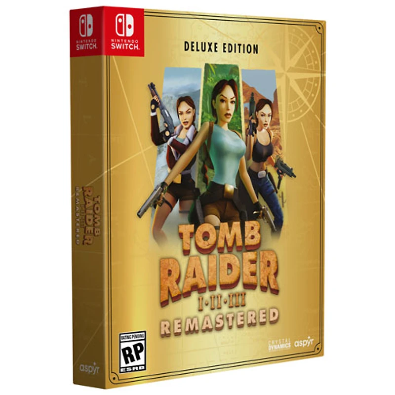 Tomb Raider: I-III Remastered édition de luxe (Switch)