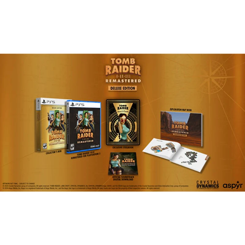 Tomb Raider: I-III Remastered édition de luxe (Switch)