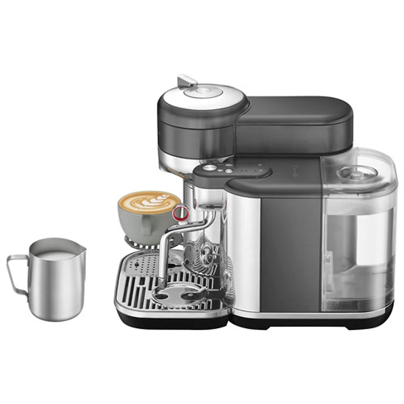 Machine à espresso à capsules Nespresso Vertuo Creatista de Breville - Acier inoxydable noir