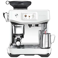 Machine à espresso Barista Touch Impress avec moussoir à lait et moulin à café de Breville - Sel de mer