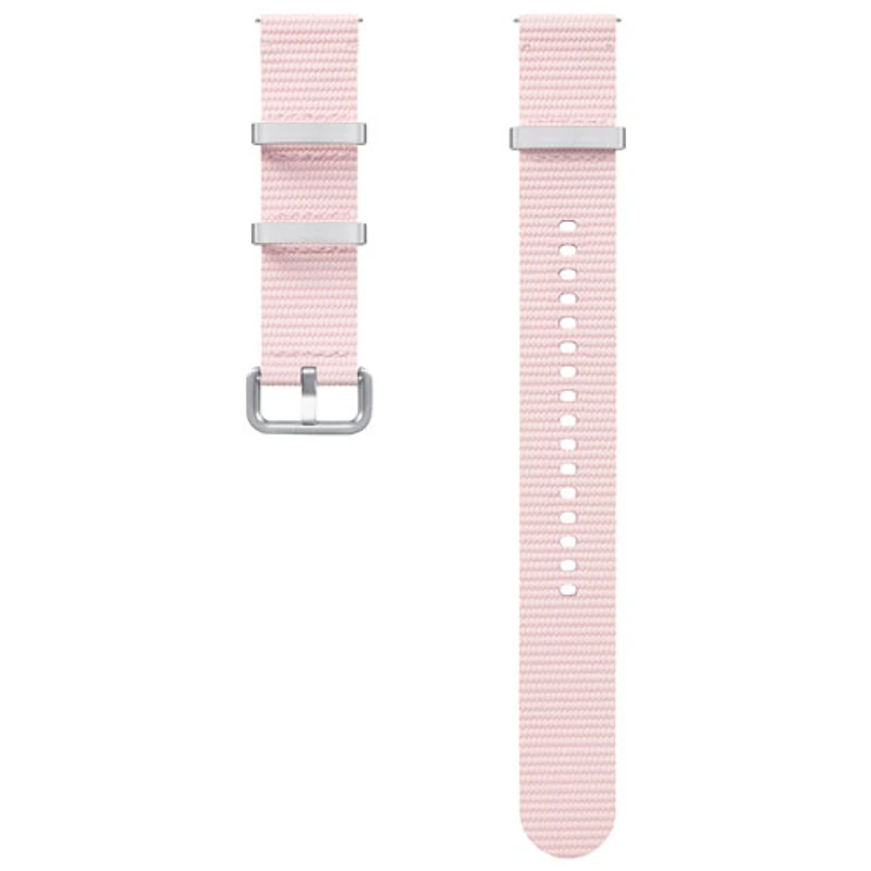 Bracelet en tissu de Samsung pour montre Galaxy Watch - Petit/Moyen - Rose