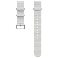 Bracelet en tissu de Samsung pour montre Galaxy Watch - Moyen/Grand - Argenté