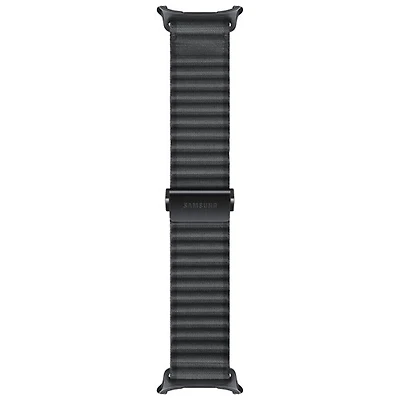 Bracelet en tissu X2 Trail de Samsung pour montre Galaxy Watch - Moyen/Grand - Gris foncé