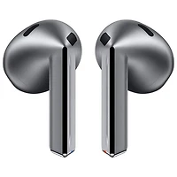 Écouteurs boutons 100 % sans fil à suppression du bruit Galaxy Buds3 de Samsung - Argenté