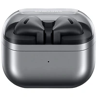 Écouteurs boutons 100 % sans fil à suppression du bruit Galaxy Buds3 de Samsung - Argenté