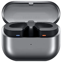 Écouteurs boutons 100 % sans fil à suppression du bruit Galaxy Buds3 de Samsung - Argenté