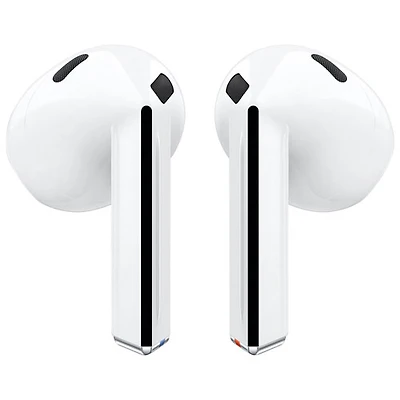 Écouteurs boutons 100 % sans fil à isolation sonore Galaxy Buds3 de Samsung - Blanc