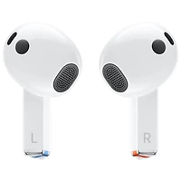 Écouteurs boutons 100 % sans fil à isolation sonore Galaxy Buds3 de Samsung - Blanc