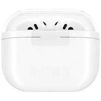 Écouteurs boutons 100 % sans fil à isolation sonore Galaxy Buds3 de Samsung - Blanc