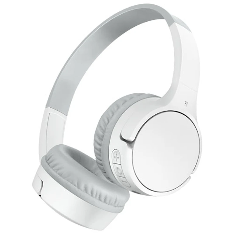 Casque d'écoute Bluetooth SoundForm Mini Kids de Belkin - Blanc