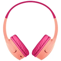 Casque d'écoute Bluetooth SoundForm Mini Kids de Belkin - Rose