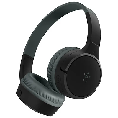Casque d'écoute Bluetooth SoundForm Mini Kids de Belkin - Noir