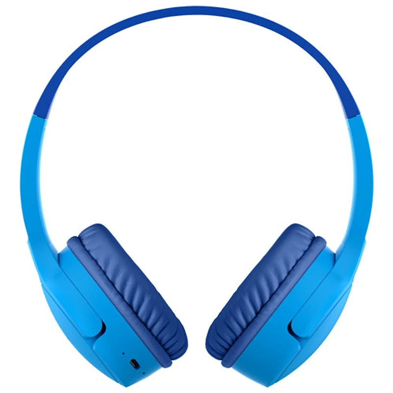 Casque d'écoute Bluetooth SoundForm Mini Kids de Belkin - Bleu