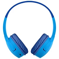 Belkin SoundForm Mini Kids On-Ear Bluetooth Headphones - Blue