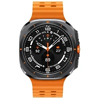 Montre intelligente LTE de 47 mm Galaxy Watch Ultra de Samsung - 2024 - Gris titane/Orange