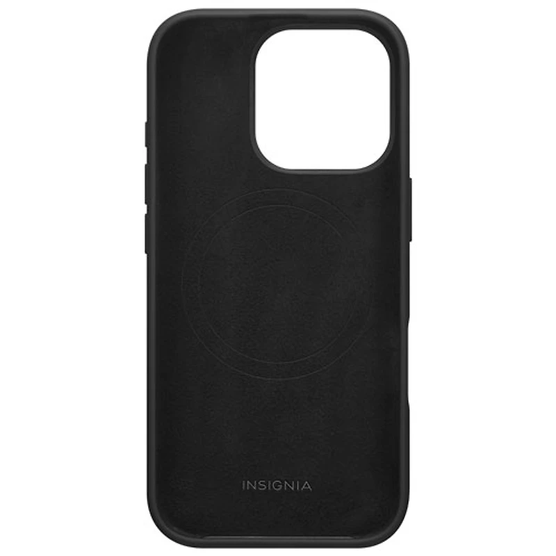 Insignia Fitted Soft Shell Case for iPhone 16 Pro - Black - Only at Best Buy