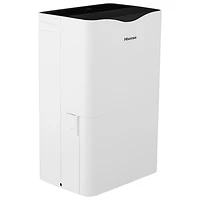Déshumidificateur de Hisense avec connectivité Wi-Fi intelligente - 35 chopines - Blanc/Noir