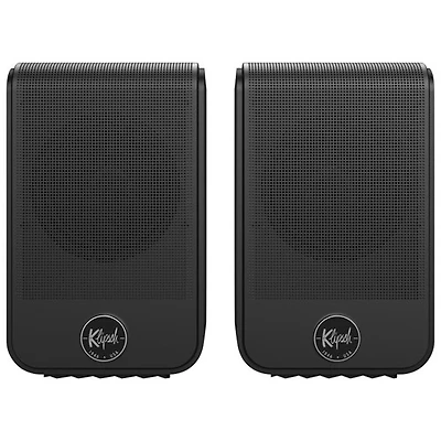 Klipsch Flexus Surround 100 50-Watt Bookshelf Speaker - Pair - Ebony Vinyl