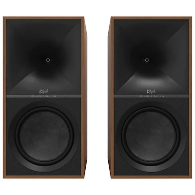 Klipsch The Nines 240-Watt Bookshelf Speaker - Pair - Walnut