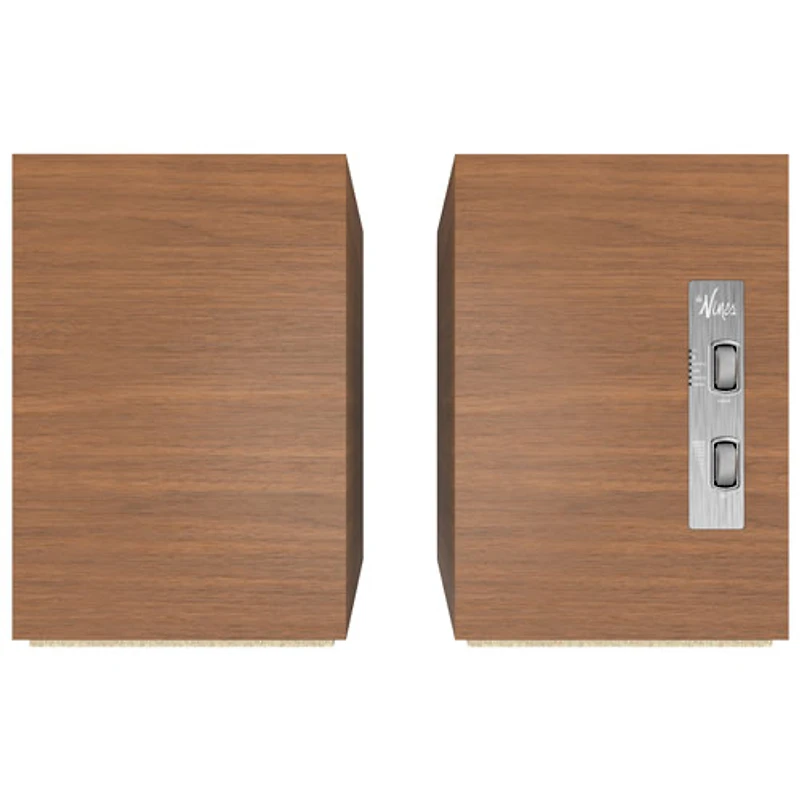 Klipsch The Nines 240-Watt Bookshelf Speaker - Pair - Walnut