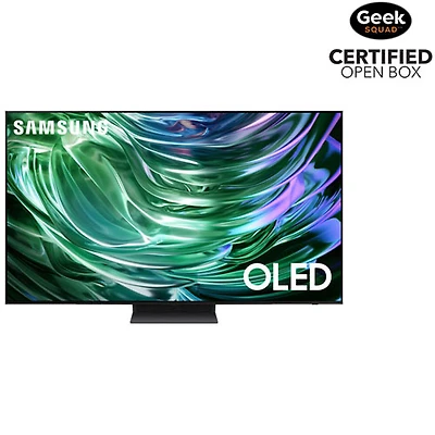 Boîte ouverte - Téléviseur intelligent Tizen HDR DELO UHD 4K de 55 po de Samsung (QN55S92DAFXZC) - 2024 - Noir graphite