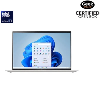 Boîte ouverte - Portable de 14 po Gram de LG - Noir volcanique (Core Ultra5 125H d'Intel/SSD 512 Go/RAM 8 Go)