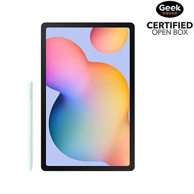Boîte ouverte - Tablette Galaxy Tab S6 Lite 10,4 po 128 Go Android de Samsung avec Exynos 1280 - Vert