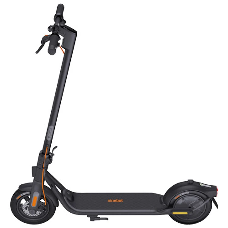 Boîte ouverte - Trottinette électrique Ninebot KickScooter F2 de Segway (moteur 800 W/portée 35 km/vitesse maximale 30 km/h) - Gris foncé