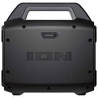 Haut-parleur sans fil rechargeable avec microphone résistant aux intempéries Sport Boom d'Ion Audio - Noir