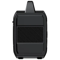 Haut-parleur sans fil rechargeable avec microphone résistant aux intempéries Sport Boom d'Ion Audio - Noir