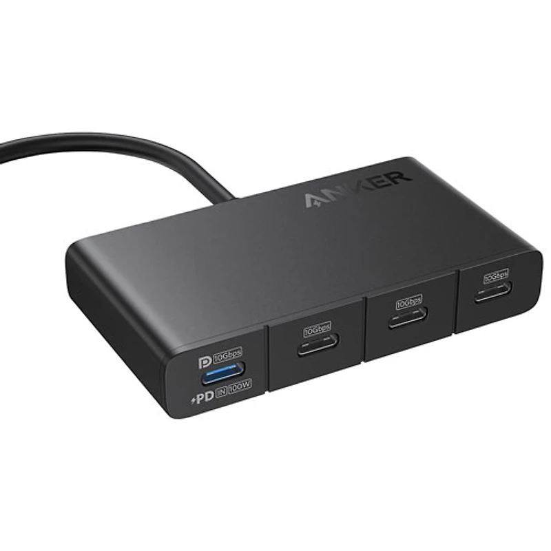 Concentrateur d'affichage USB-C 4-en-1 avec PD d'Anker (A8340HA1-5)