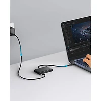 Concentrateur d'affichage USB-C 4-en-1 avec PD d'Anker (A8340HA1-5)