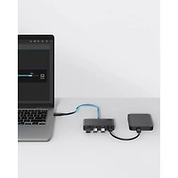 Concentrateur d'affichage USB-C 4-en-1 avec PD d'Anker (A8340HA1-5)