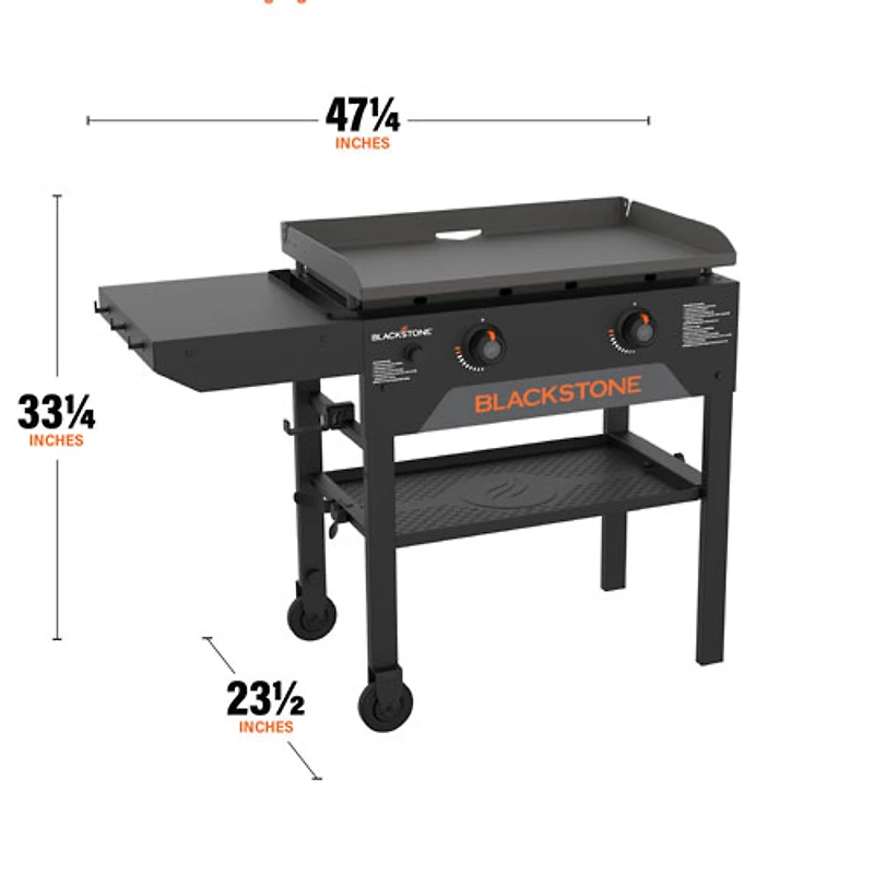 Plaque chauffante de 24 000 BTU Omnivore de Blackstone (2206)
