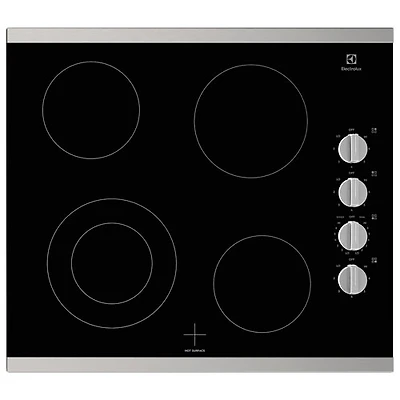 Electrolux 24" 4-Element Electric Cooktop (ECCE242CAS) - Stainless Steel