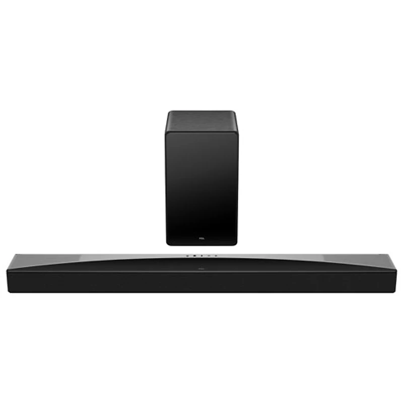 Barre de son 5.1.2 canaux Dolby Atmos 620 W Q75H avec haut-parleur d'extrêmes graves sans fil de TCL