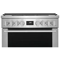 Cuisinière biénergie autonome à convection véritable 30 po 4,6 pi³ d'Electrolux (ECFD3068AS) - Acier inoxydable