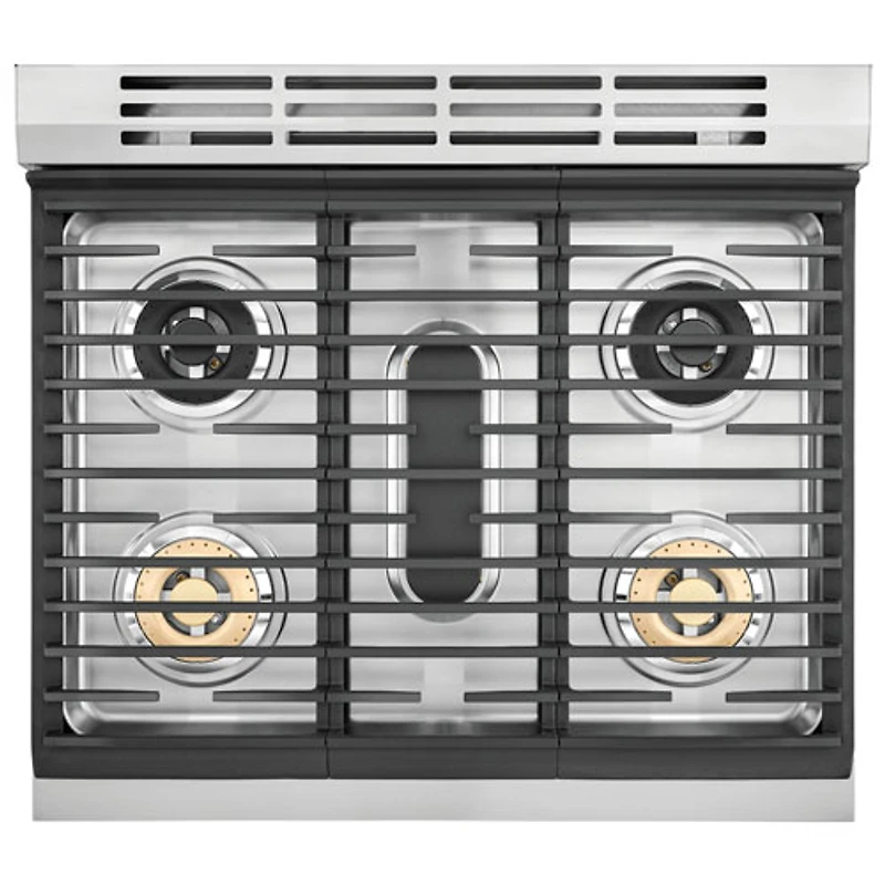 Cuisinière biénergie autonome à convection véritable 30 po 4,6 pi³ d'Electrolux (ECFD3068AS) - Acier inoxydable