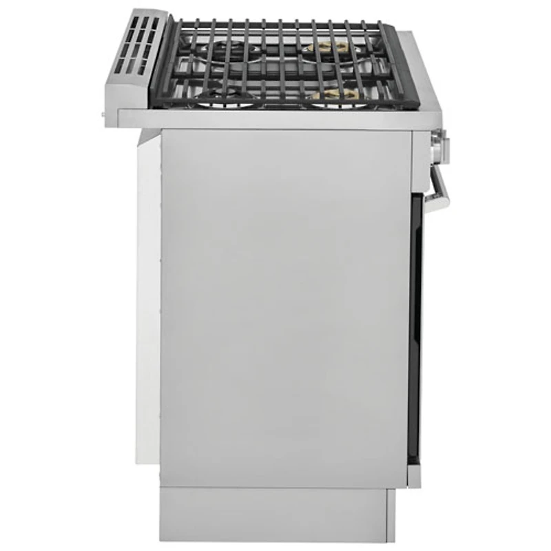 Cuisinière biénergie autonome à convection véritable 30 po 4,6 pi³ d'Electrolux (ECFD3068AS) - Acier inoxydable