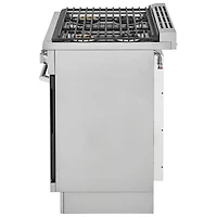 Cuisinière biénergie autonome à convection véritable 30 po 4,6 pi³ d'Electrolux (ECFD3068AS) - Acier inoxydable