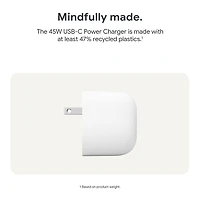 Google 45W Fast-Charging USB-C Wall Charger