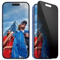 PanzerGlass Ultra-Wide Fit Privacy Glass Screen Protector for iPhone 16
