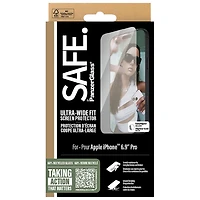 PanzerGlass SAFE Ultra-Wide Fit Glass Screen Protector for iPhone 16 Pro Max