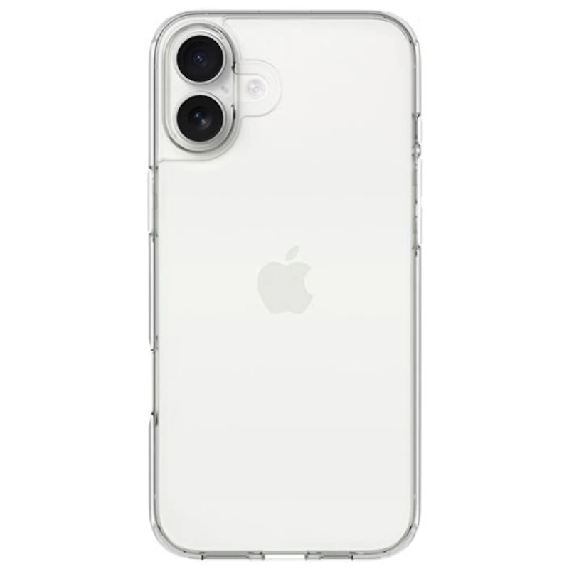 Insignia Fitted Hard Shell Case for iPhone 16 - Clear - Only at Best Buy
