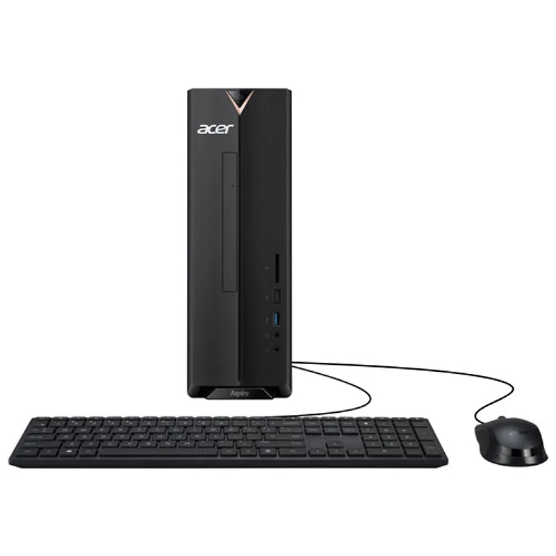 Ordinateur de bureau d'Acer - Noir (Pentium N6005 d'Intel/SSD 512 Go/RAM 8 Go/Windows 11)