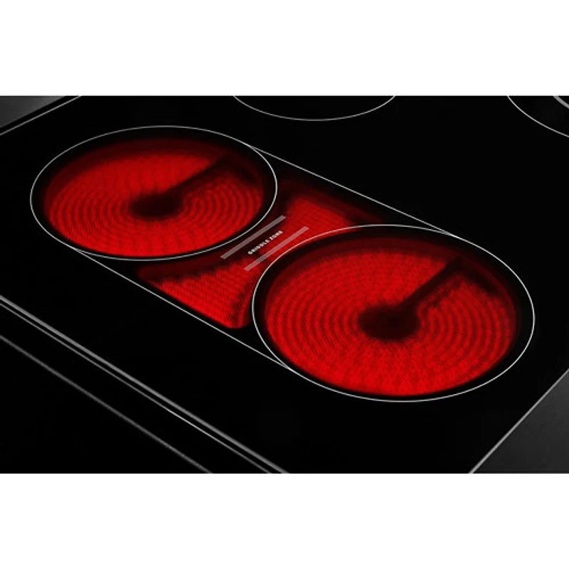 Whirlpool 30" 5.3 Cu. Ft. Fan Convection Freestanding Electric Air Fry Range (YWFES5030RW) - White