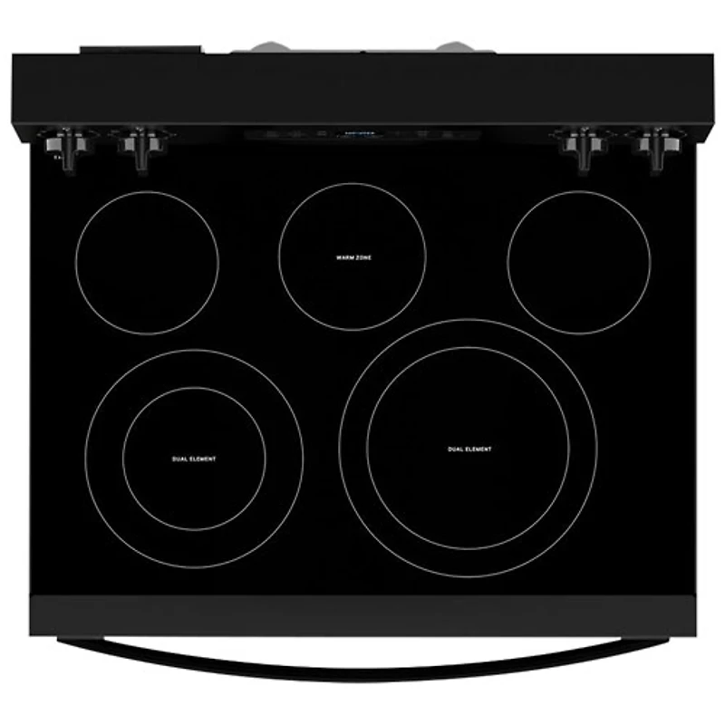 Whirlpool 30" 5.3 Cu. Ft. Fan Convection Freestanding Electric Air Fry Range (YWFES5030RB) - Black