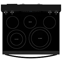 Whirlpool 30" 5.3 Cu. Ft. Fan Convection Freestanding Electric Air Fry Range (YWFES5030RB) - Black